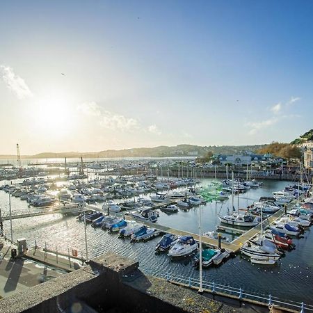 Elegant Fresh Spacious Two Bed Apartment - Juliet Balcony - Sea, Marina, Harbour Views, English Riviera Clock Tower Torquay Exterior foto
